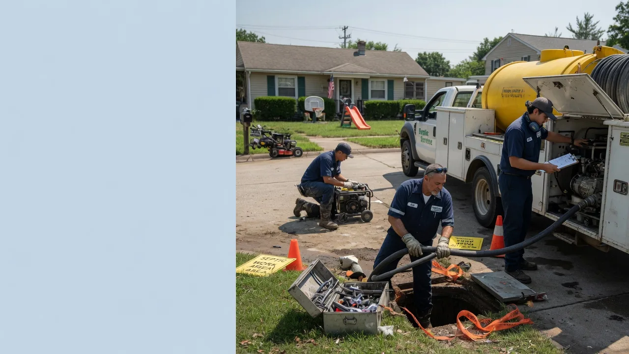 Septic Tank Pumping in Mendham, NJ near me